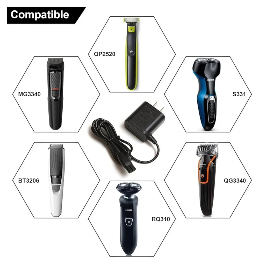 Philips Black Power Cable for Shaver